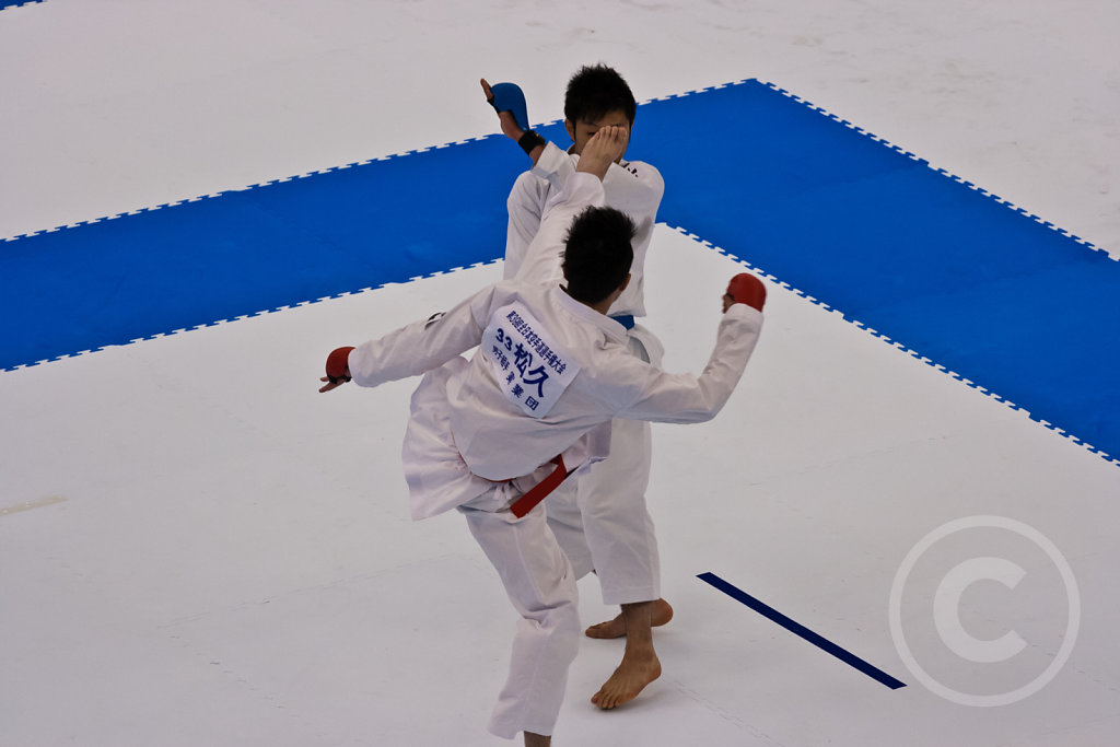 Karate Competition in Tokyo